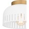 Quoizel Flush Mount Flush Mount 1 Light White QFL6208W - alternate 2